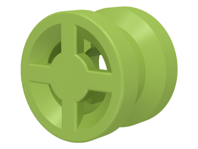 Wheel 8 x 6 in Lime