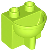 Duplo Bathroom Sink in Lime