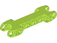 Technic Axle and Pin Connector 2 x 7 with Two Ball Joint Sockets in Lime