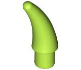 Animal Body Part, Barb / Claw / Tooth / Talon / Horn, Small in Lime
