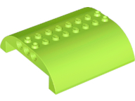 Brick Curved 8 x 8 x 2 Double in Lime