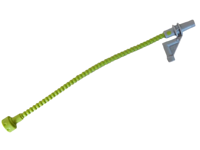 Duplo Hose with Rubber End and Light Bluish Gray Nozzle in Lime