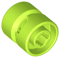 Wheel 11 x 12 with Hole Notched for Wheels Holder Pin in Lime
