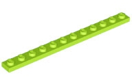 Plate 1 x 12 in Lime
