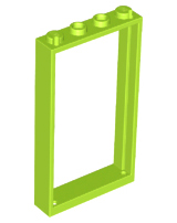 Door Frame 1 x 4 x 6 Type 2 in Lime