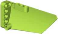 Technic Panel Fairing #17 Large Smooth, Side A in Lime