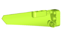 Technic Panel Fairing #6 Long Smooth, Side B in Lime