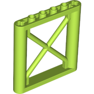 Support 1 x 6 x 5 Girder Rectangular in Lime