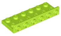Bracket 2 x 6 - 1 x 6 Inverted in Lime