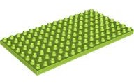Duplo Plate 8 x 16 in Lime