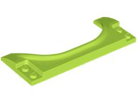 Wheel Arch, Mudguard 4 x 10 in Lime