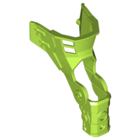 Large Figure Limb Cover, Leg Guard in Lime