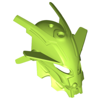 Large Figure Mask, Breez in Lime