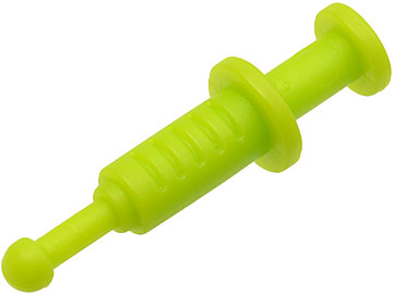 Equipment Medical Syringe in Lime