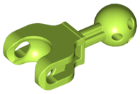 Large Figure Skeletal, Limb, 4L with Ball Joint on Axle and Ball Socket in Lime