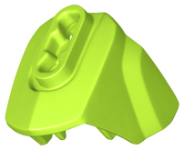 Large Figure Limb Cover, Size 3, Armor with Ball Joint Socket in Lime