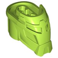 Large Figure Head in Lime
