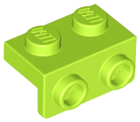 Bracket 1 x 2 - 1 x 2 in Lime