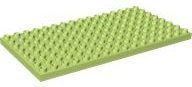 Duplo Plate 8 x 16 in Light Lime