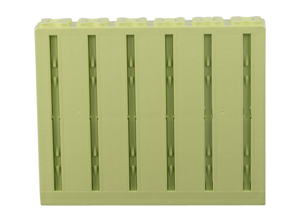 Scala, Building, Wall, Vertical Grooved 12 x 2 x 8 in Light Lime