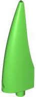 Animal Body Part, Barb / Claw / Tooth / Talon / Horn, Large in Bright Green