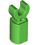 Bar Holder with Clip in Bright Green