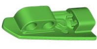 Technic Panel Fairing #21 5L Small Smooth, Side B in Bright Green