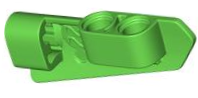 Technic Panel Fairing #22 5L Small Smooth, Side A in Bright Green