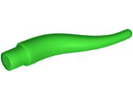 Animal Body Part, Horn (Cattle) / Tentacle / Vine / Branch / Tongue - Long in Bright Green