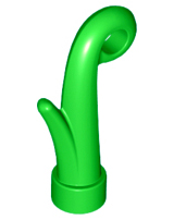 Plant, Grass Stem with Bar Hole [3.2mm] in Bright Green