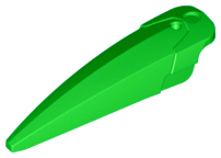 Large Figure Limb Cover / Claw / Spike Large with Axle in Bright Green