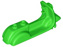 Vehicle Body, Scooter in Bright Green