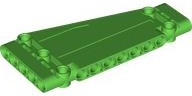 Technic Panel 5 x 11 x 1 Tapered in Bright Green