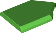 Tile Special 2 x 3 Pentagonal in Bright Green