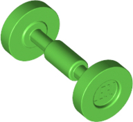 Wheel Skateboard / Trolley in Bright Green