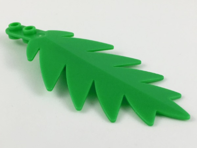 Plant, Palm Leaf Large 10 x 5 in Bright Green