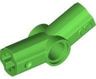 Technic Axle and Pin Connector Angled #3 - 157.5° in Bright Green