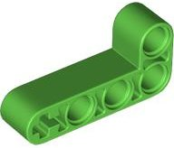 Technic Beam 2 x 4 L-Shape Thick in Bright Green