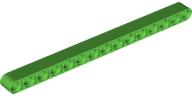 Technic Beam 1 x 15 Thick in Bright Green