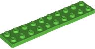 Plate 2 x 10 in Bright Green