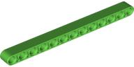 Technic Beam 1 x 13 Thick in Bright Green