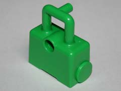 Duplo Bag / Wheeled Suitcase in Bright Green