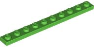 Plate 1 x 10 in Bright Green