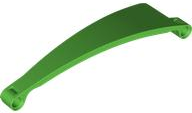 Technic Panel Curved 3 x 13 x 2 Tapered, Right #53 in Bright Green