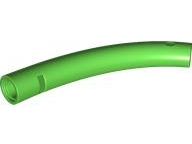 Animal Body Part / Plant, Tail / Neck / Branch / Trunk, Middle Section with Pin Holes in Bright Green