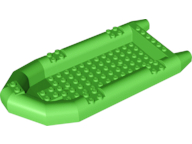 Boat / Rubber Raft / Dinghy, Large 22 x 10 x 3 in Bright Green