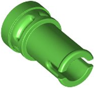 Technic Pin 1/2 with Anti-Stud in Bright Green