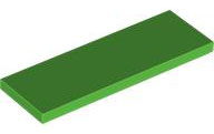 Tile 2 x 6 in Bright Green