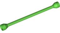 Flexible Hose 8.5L with Tabless Ends (Fixed Ends same color as Tube) in Bright Green