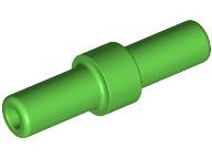 Bar 2L with Stop in Center in Bright Green